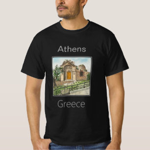 Byzantinische Kirche, Athen, Griechenland T-Shirt