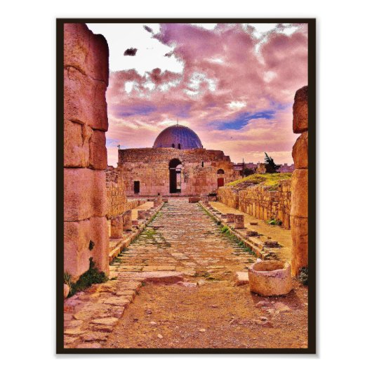 Byzantinische Kirche Fotodruck (Vorne)