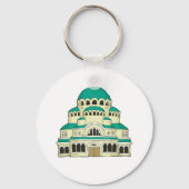 Byzantinische Kirche Schlüsselanhänger (Vorderseite)
