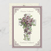 Byzantinische Osterblüte Auferstehung Jesus (Vorne/Hinten)