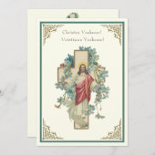 Byzantinische Osterblüte Auferstehung Jesus (Vorne/Hinten)