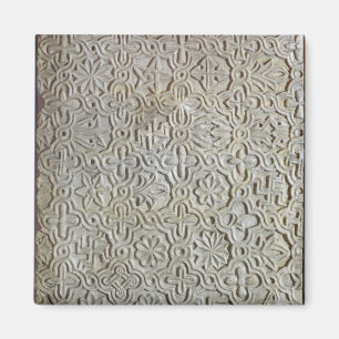 Byzantinische Platte mit Kruziformverzierung, 12.- Magnet