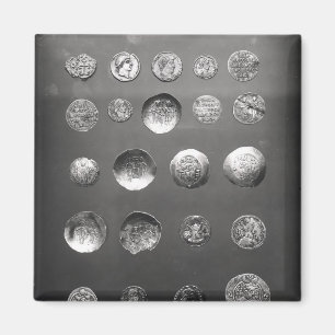 Byzantinische, römische und Sassanian Münzen Magnet