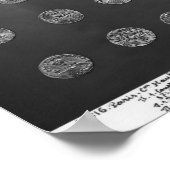 Byzantinische und römische Münzen, 04-10 Jahrhunde Poster (Ecke)