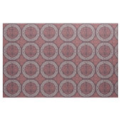 Byzantinische Vögel, Cranberry Red Stoff (Yard (91,4 cm))