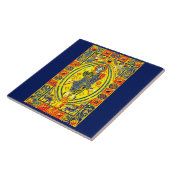 Byzantinische Volkskunst Jesus Fliese (Seite)