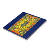 Byzantinische Volkskunst Jesus Fliese (Seite)