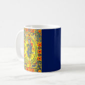 Byzantinische Volkskunst Jesus Kaffeetasse (Vorderseite Links)