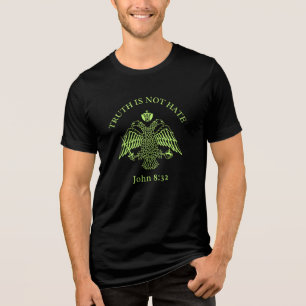 Byzantinischer Adler John 8 32 Truth Tee