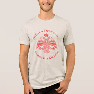 Byzantinischer Adler Traditionalist Orthodox Tee
