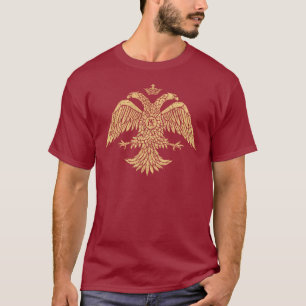Byzantinischer Adler Vintage-Emblem T-Shirt