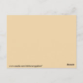 Byzantinischer Christus Jesus Postkarte (Rückseite)