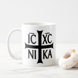 Byzantinischer ICXC NIKA Christus-Geschenkbecher Kaffeetasse