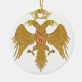 Byzantinisches Emblem Keramikornament (Vorne)