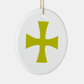 Byzantinisches Goldkreuz Keramikornament (Rechts)