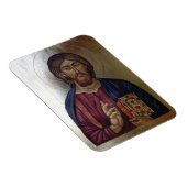 Byzantinisches Icon Christi Pantocrator Magnet (Rechte Seite)