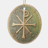 Byzantinisches Kreuzsymbol Metallion Geschichte Keramik Ornament (Links)