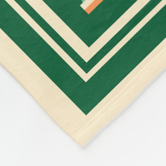 Byzantinisches Muster Fleecedecke (Ecke)