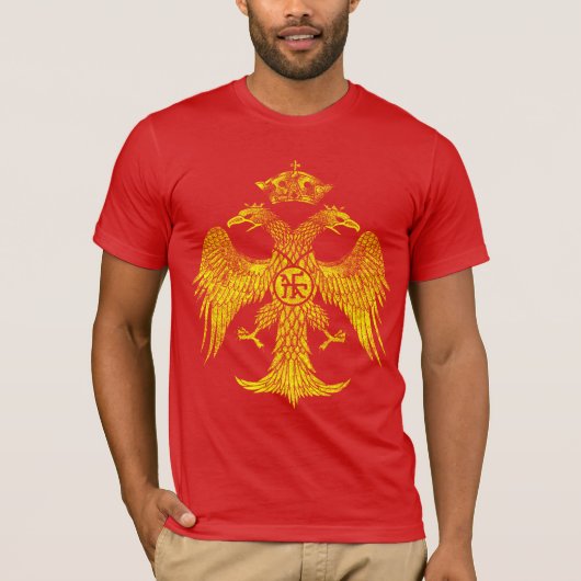 Byzantinisches Palaiologos Eagle T-Shirt (Vorderseite)