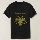 Byzantinisches Reich Doppel geheuerter Adler Const T-Shirt (Design vorne)
