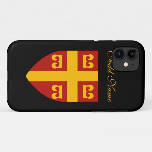 Byzantinisches Reich-Flagge Case-Mate iPhone Hülle (Rückseite (Horizontal))
