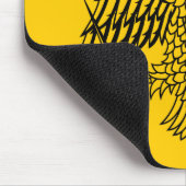 Byzantinisches Reich-Flagge Mousepad (Ecke)