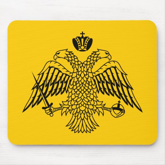 Byzantinisches Reich-Flagge Mousepad (Vorne)