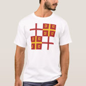 Byzantinisches Reich-Flagge T-Shirt (Vorderseite)