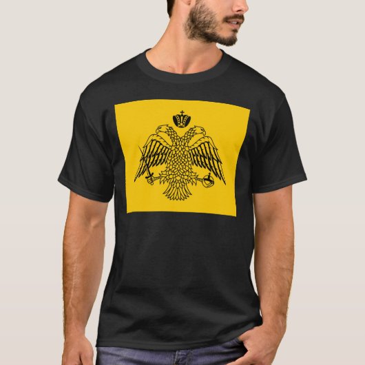 Byzantinisches Reich-Flaggen-T - Shirts (Vorderseite)