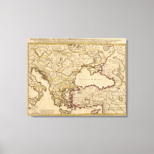Byzantinisches Reich Leinwanddruck