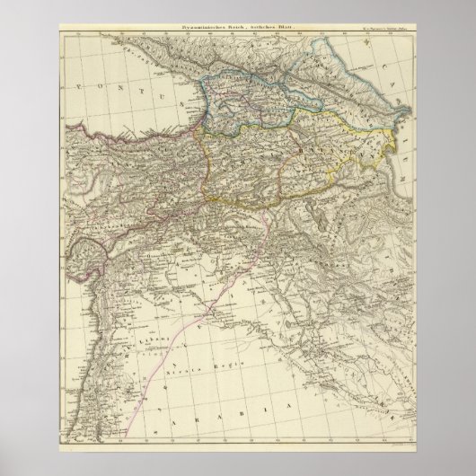 Byzantinisches Reich, östlich Poster (Vorne)