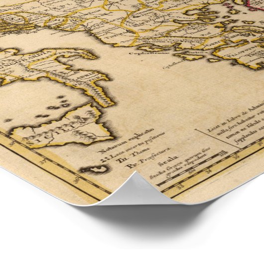 Byzantinisches Reich Poster (Ecke)