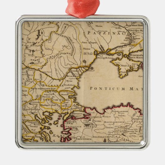 Byzantinisches Reich Silbernes Ornament (Vorne)