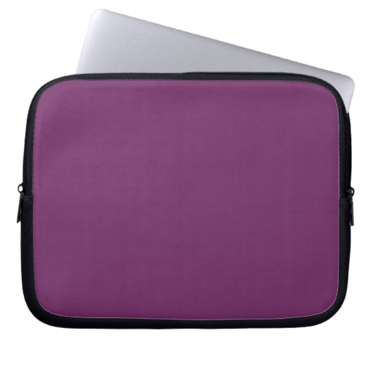 Byzantium (Vollfarbe) Laptopschutzhülle (Vorderseite)