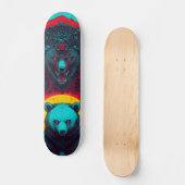 BZ War Bear Offiziell Madness Custom Skateboard (Vorderseite)