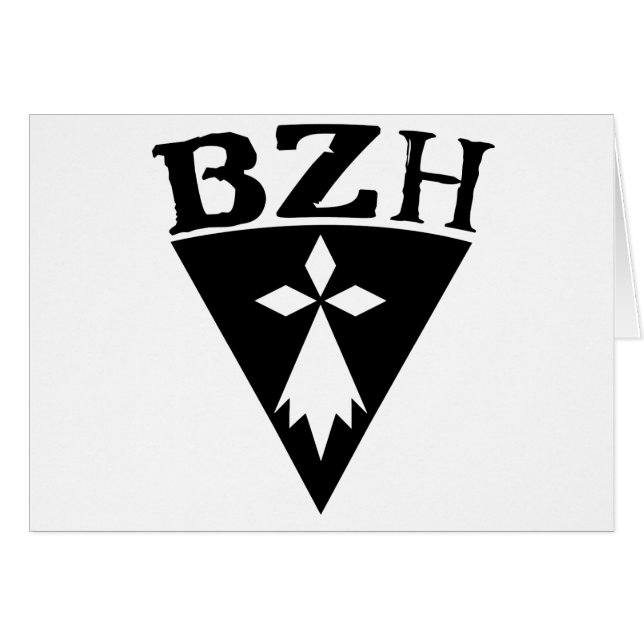 BZH Breizh Bretagne (Vorderseite (Horizontal))