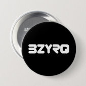 BZYRQ-Logo (weiß auf schwarz) Button (Vorne & Hinten)