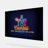 C0cktail Auto Neonzeichen Acrylschild (Winkel)