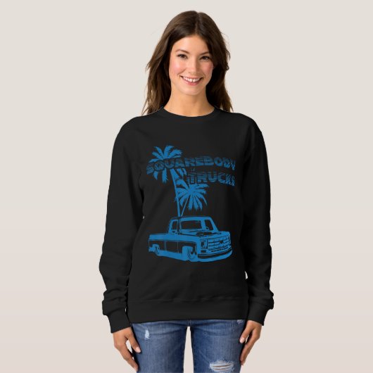 C10,Jimmy,slammed,Squarebody Truck,Vorstadt,Blazer Sweatshirt (Vorne ganz)
