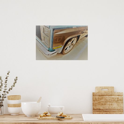 C10 Squarebody One Poster (Küche)