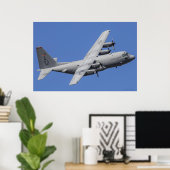 C130 Herkules Poster (Heimbüro)