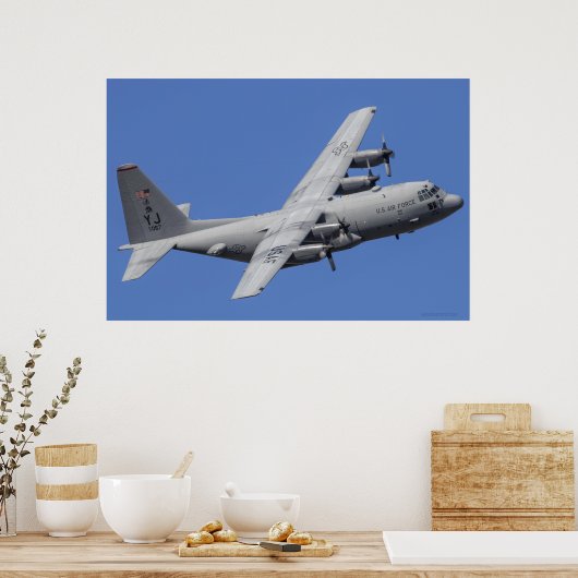 C130 Herkules Poster (Küche)