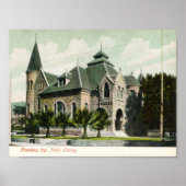 c1910 Public Library, Pasadena, CA Poster (Vorne)