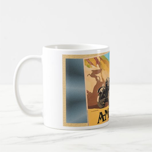 c1925 AMILCAR PLAKAT Kaffeetasse (Links)