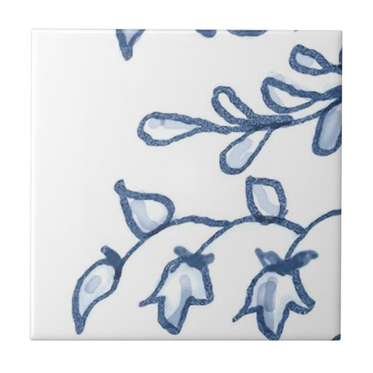C1 - Delft-Korb-Wandfliese - C1 Fliese (Vorderseite)
