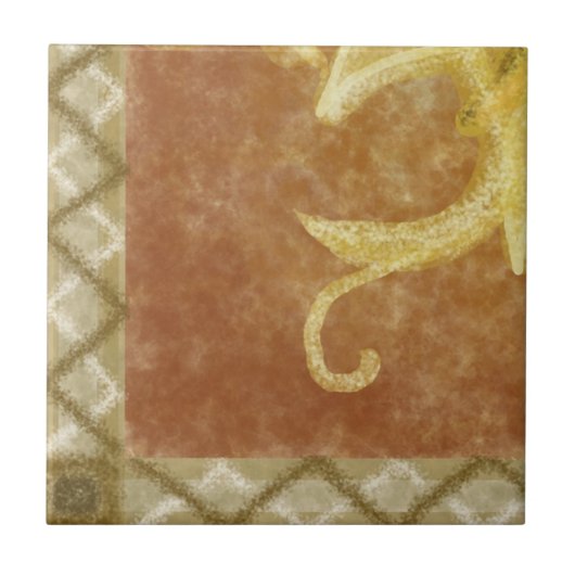 C1 - Sunface Wandgemälde, erreichen links - C1 Fliese (Vorderseite)