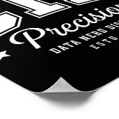 C1x Putting C1x Precision Data Nerd Poster (Ecke)