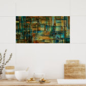 c209 Abstract Design Poster (Küche)