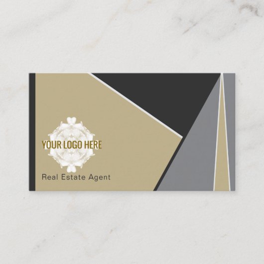 C21 Abstrakte Visitenkarte (Vorderseite)