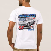 C2 Corvette - 2-seitige Männer-T - Shirt (Rückseite)